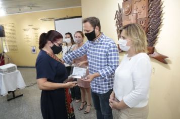 Foto - 15/12/21 - Homenagem de Aposentados e Pensionistas realizada Prefeitura Municipal de Joinville  