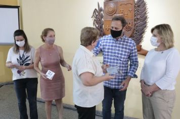 Foto - 15/12/21 - Homenagem de Aposentados e Pensionistas realizada Prefeitura Municipal de Joinville  