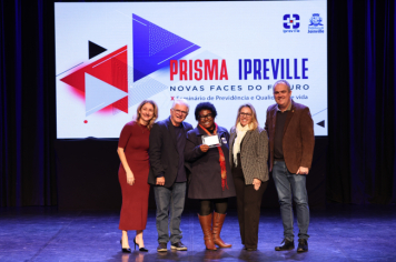 Foto - Homenagem por Tempo de Serviço aos Servidores da Prefeitura de Joinville