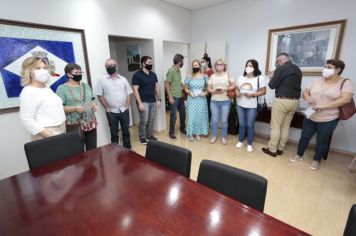 Foto - 15/12/21 - Homenagem de Aposentados e Pensionistas realizada Prefeitura Municipal de Joinville  