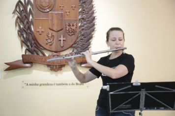 Foto - 15/12/21 - Homenagem de Aposentados e Pensionistas realizada Prefeitura Municipal de Joinville  