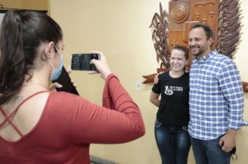 Foto - 15/12/21 - Homenagem de Aposentados e Pensionistas realizada Prefeitura Municipal de Joinville  