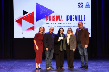 Foto - Homenagem por Tempo de Serviço aos Servidores da Prefeitura de Joinville