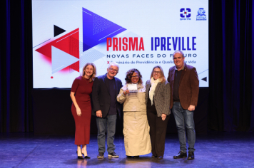 Foto - Homenagem por Tempo de Serviço aos Servidores da Prefeitura de Joinville