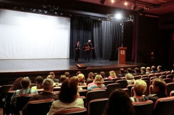 Foto - 13/10/22 - Homenagem aos Aposentados e Pensionistas do mês de Outubro de 2022