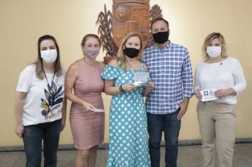 Foto - 15/12/21 - Homenagem de Aposentados e Pensionistas realizada Prefeitura Municipal de Joinville  