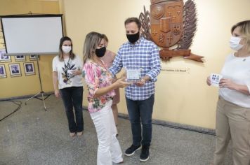 Foto - 15/12/21 - Homenagem de Aposentados e Pensionistas realizada Prefeitura Municipal de Joinville  