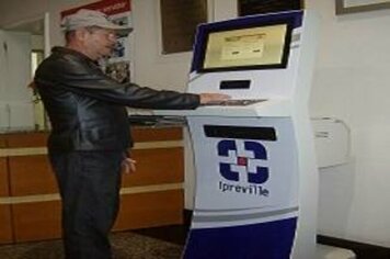 Disponibilizado totem de autoatendimento para acesso ao holerite na recepção do Ipreville