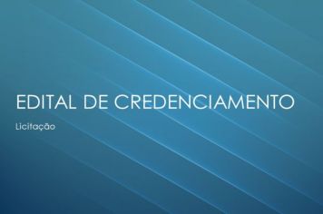 Edital de Credenciamento 