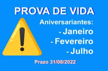 Alerta sobre atualização de prova de vida para aposentados e pensionistas