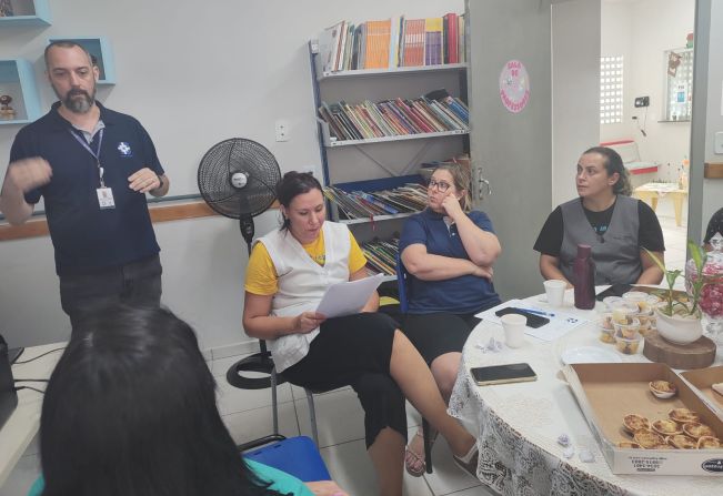 Encontro de Educação Previdenciária no CEI Monteiro Lobato