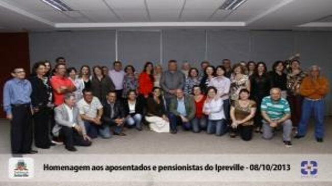 HOMENAGEM AOS APOSENTADOS E PENSIONISTAS
